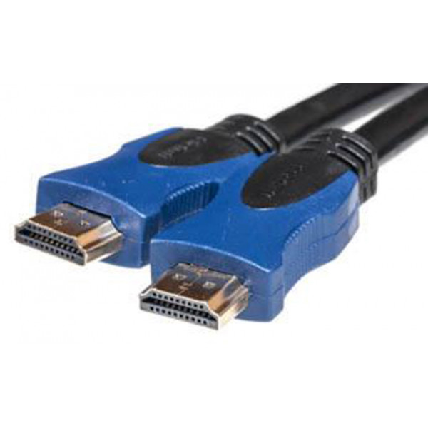 Фото - Кабель HDMI PowerPlant HDMI-HDMI v1.4 3м Nylon Double ferrites Black (KD00AS1201)