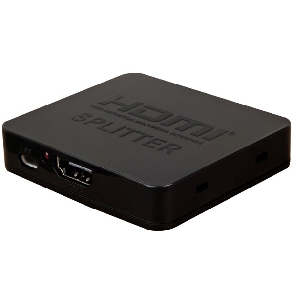 Фото - Перехідник HDMI PowerPlant HDMI - 2xHDMI Black (CA911462) Фото - Перехідник HDMI PowerPlant HDMI - 2xHDMI Black (CA911462)