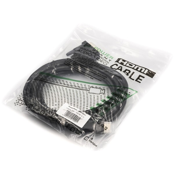 Фото - Кабель HDMI - DVI PowerPlant HDMI - DVI 3 м (CA910991)
