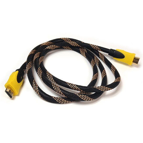 Фото - Кабель HDMI PowerPlant HDMI - HDMI 1.5m Nylon (KD00AS1177)