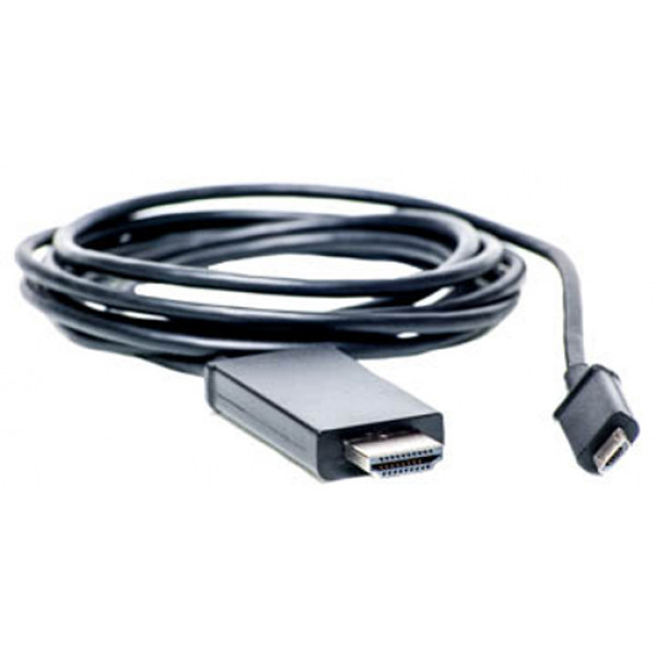 Фото - Кабель HDMI PowerPlant HDMI - micro USB 1.8m MHL (KD00AS1239)
