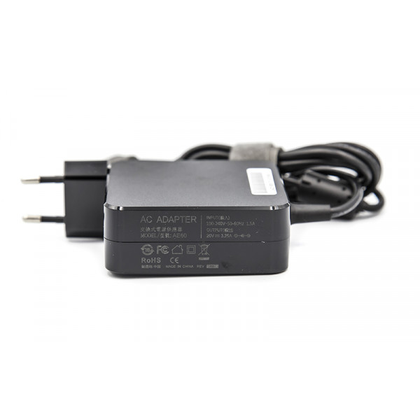 Фото - Зарядний пристрій для ноутбука PowerPlant IBM/Lenovo 220V 20V 65W 3.25A (WM-IB65H7955)