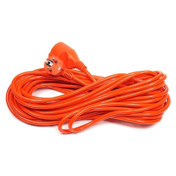 Фото - Удлинитель 220В PowerPlant JY-3024/15 (PPCA08M150S1) 1 розетка 15m Orange