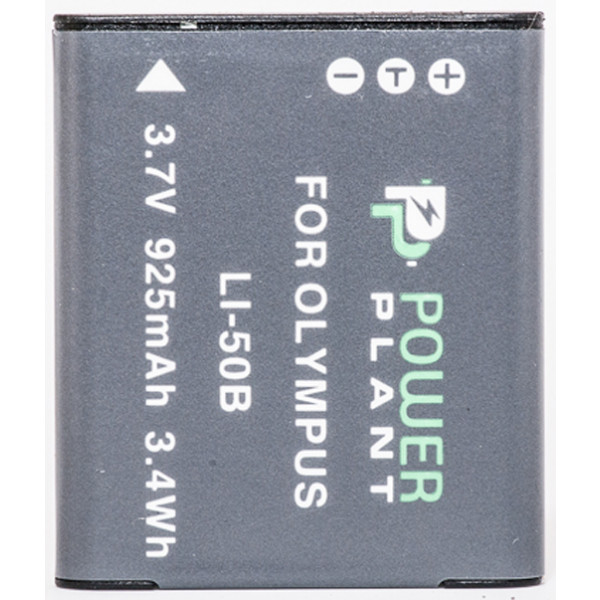 Фото - Аккумулятор для фотокамеры PowerPlant Olympus Li-50B, D-Li92 925mAh (DV00DV1218)