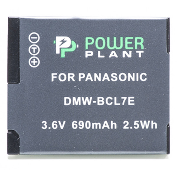 Фото - Акумулятор для фотокамери PowerPlant Panasonic DMW-BCL7E 690mAh (DV00DV1380)