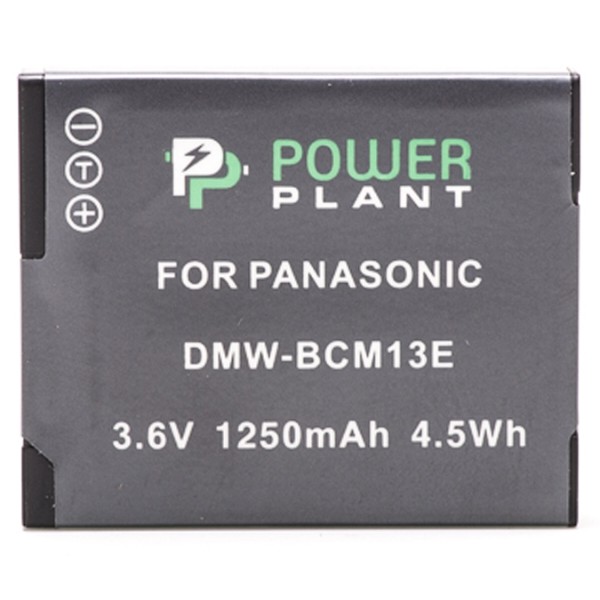 Фото - Акумулятор для фотокамери PowerPlant Panasonic DMW-BCM13E 1250mAh (DV00DV1381)