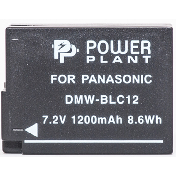 Фото - Аккумулятор для фотокамеры PowerPlant Panasonic DMW-BLC12, DMW-GH2 1200mAh (DV00DV1297)