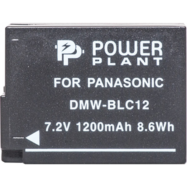 Фото - Аккумулятор для фотокамеры PowerPlant Panasonic DMW-BLC12, DMW-GH2 1200mAh (DV00DV1297)