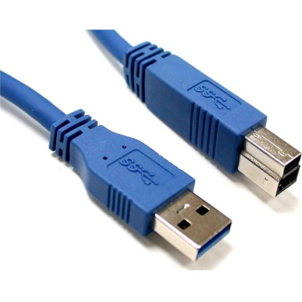 Фото - Кабель USB type A - USB type B PowerPlant USB 3.0 AM - BM 1.5m (CA911110)