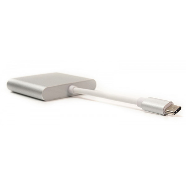 Фото - Перехідник USB-C - USB PowerPlant USB Type-C - HDMI/USB Multiport Adapter for MacBook 12, 0.15m (KD00AS1306)