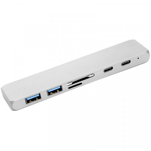 Фото - Хаб USB PowerPlant USB Type-C - HDMI 4K USB 3.0 (CA911684)
