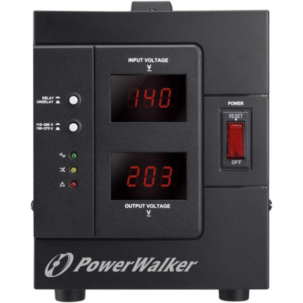 Фото - Стабілізатор напруги PowerWalker AVR 1500/SIV (10120305)