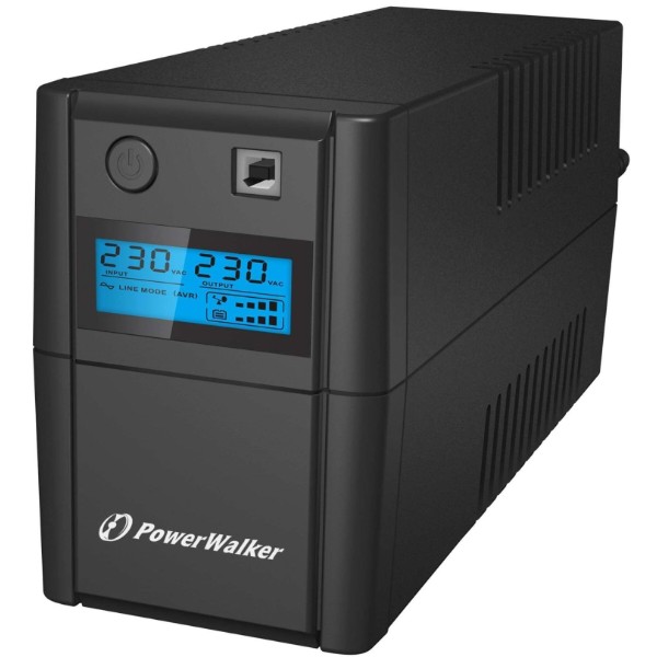 Фото - Джерело безперебійного живлення PowerWalker VI 850 SHL Schuko (10120096)