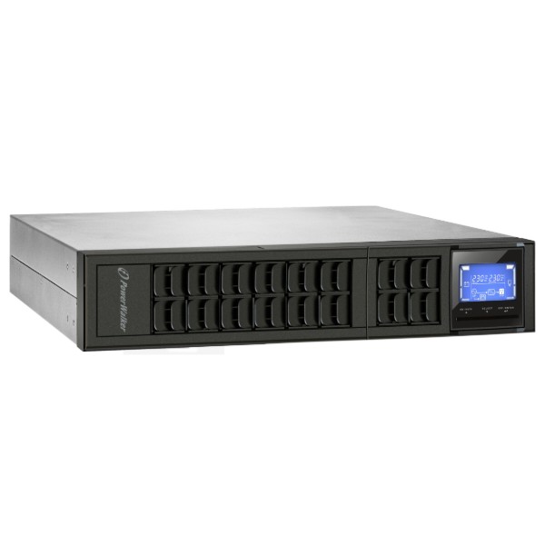 Фото - Джерело безперебійного живлення PowerWalker VFI 2000CRM LCD (10122001)