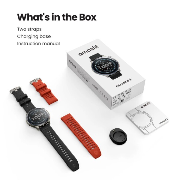 Фото - Смарт-часы Amazfit Balance 2 Black