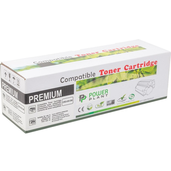 Фото - Картридж для лазерних принтерів/БФП PowerPlant Canon MF742/744/746, LBP663/664 (CRG-055) з чипом (PP-CRG-055)