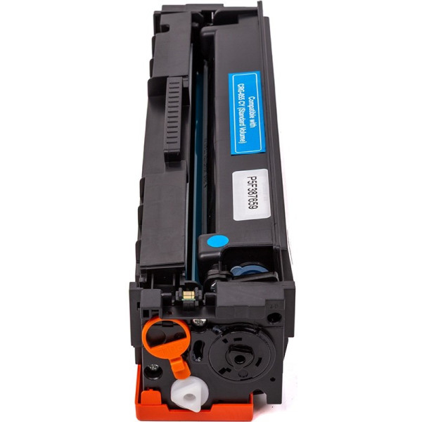 Фото - Картридж для лазерних принтерів/БФП PowerPlant Canon MF742/744/746, LBP663/664 (CRG-055) CY з чипом (PP-CRG-055CY)