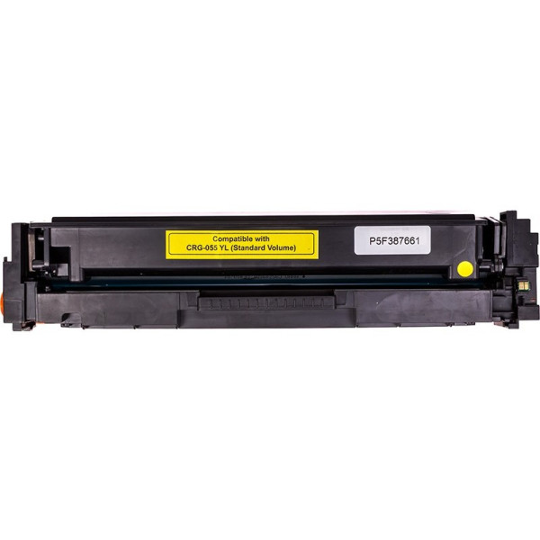 Фото - Картридж для лазерних принтерів/БФП PowerPlant Canon MF742/744/746, LBP663/664 (CRG-055) YL з чипом (PP-CRG-055YL)