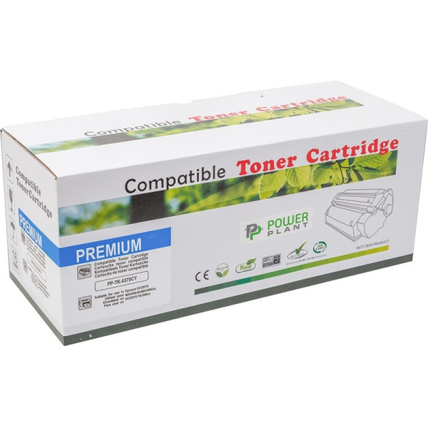Фото - Картридж для лазерних принтерів/БФП PowerPlant Kyocera TK-5370 CY з чипом (PP-TK-5370CY)