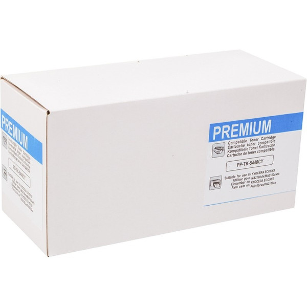 Фото - Картридж для лазерних принтерів/БФП PowerPlant Kyocera TK-5440 CY з чипом (PP-TK-5440CY)