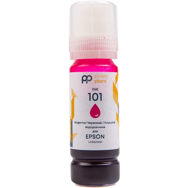 Фото - Чорнило PowerPlant 101 для Epson L4150/4160 70г Magenta водорозчинне (PP101M)