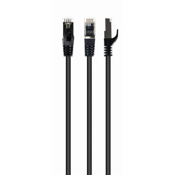 Фото - Кабель патч-корд Cablexpert S/FTP (PP6A-LSZHCU-BK-10M) 50u 10m Black