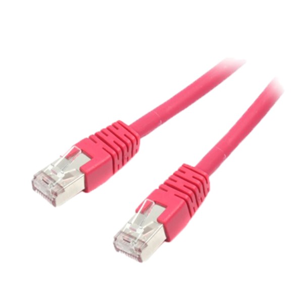 Фото - Кабель патч-корд Cablexpert S/FTP (PP6A-LSZHCU-R-0.5M) 50u 0.5m Red