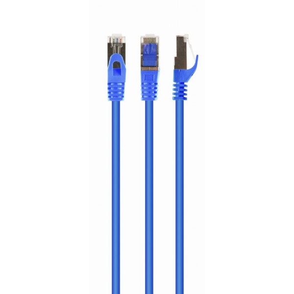 Фото - Кабель патч-корд Cablexpert S/FTP (PP6A-LSZHCU-B-10M) 50u 10m Blue