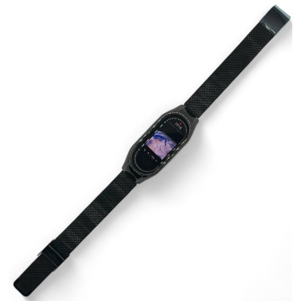 Фото - Ремінець для фітнес-браслета BeCover Metal for Xiaomi Mi Smart Band 9 Black (711978)