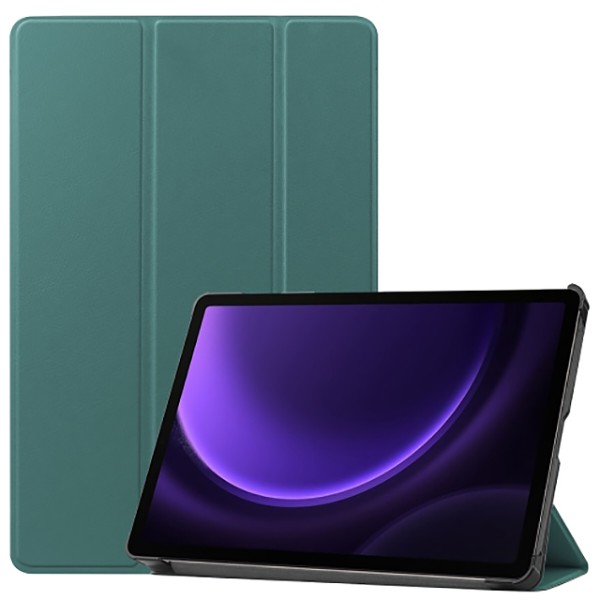 Фото - Чохол для планшета BeCover Smart Case for Samsung Galaxy Tab S9 (SM-X710/SM-X716)/S9 FE (SM-X510/SM-X516B) 11.0'' Dark Green (710410)