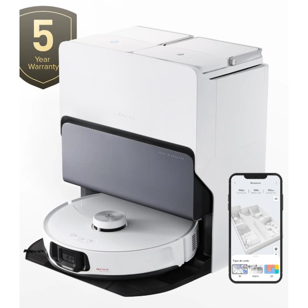 Фото - Робот-пилосос миючий RoboRock S8 MaxV Ultra White