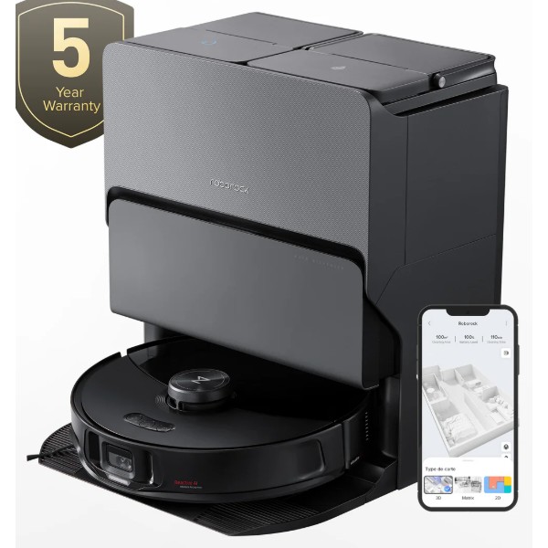 Фото - Робот-пилосос миючий RoboRock S8 MaxV Ultra Black
