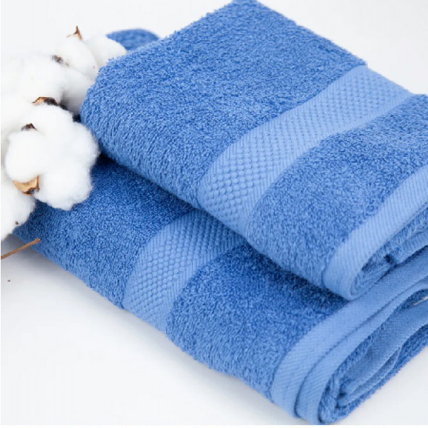 Фото - Рушник банний ТЕП Honey 70х140 см Blue (Р-04138_27861)