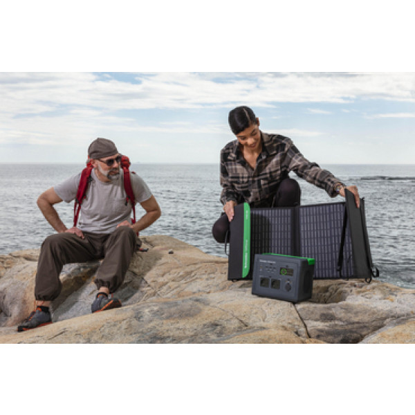 Фото - Зарядная станция универсальная APC Schneider OffGrid Portable Power Station 500, 517Wh Lithium-ion, 2 Schuko (PPS500-GR)