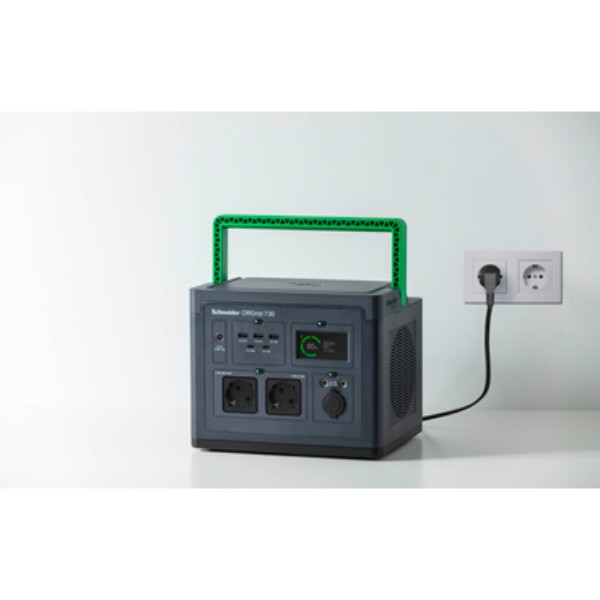 Фото - Зарядная станция универсальная APC Schneider OffGrid Portable Power Station 700, 738Wh Lithium-ion, 2 Schuko (PPS730-GR)