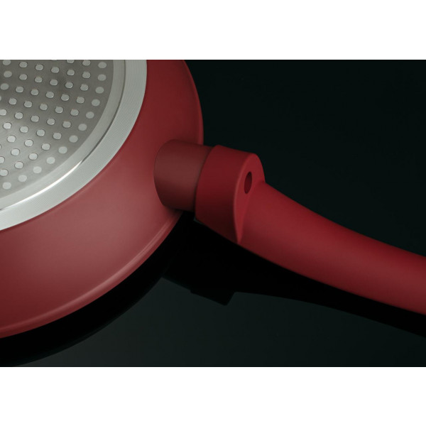 Фото - Сковорода універсальна Pepper Candy Burgundy  26x4.8 cм (PR-2111-26)