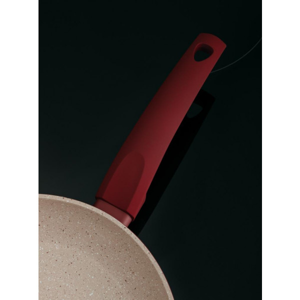 Фото - Сковорода універсальна Pepper Candy Burgundy 28x5.0 cм (PR-2111-28)