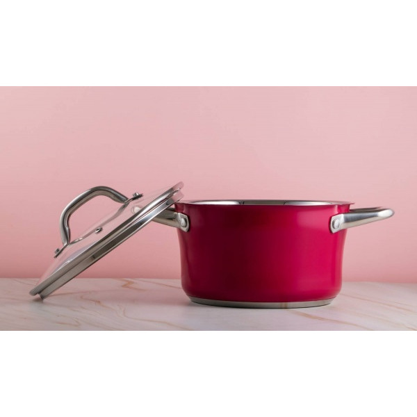 Фото - Каструля Pepper Camellia 16х9.5 см 1.6 л (PR-2403-16)