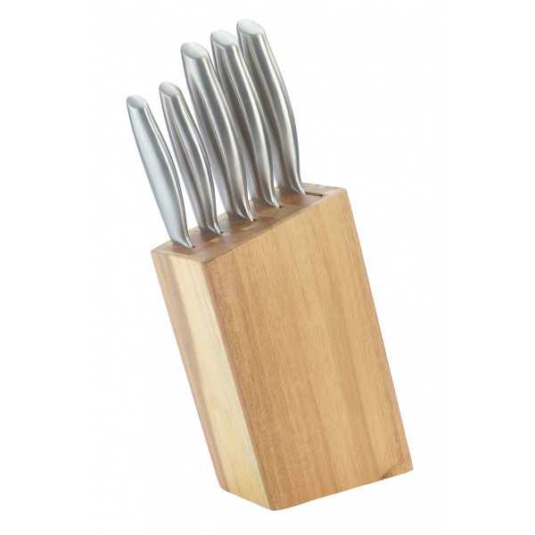 Фото - Набір ножів Pepper Metal Block 6 пр. (PR-4104)