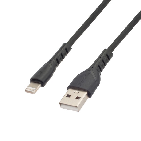 Фото - Кабель Proda PD-B47i Lightning Quick Charge 3А Black (PD-B47i-BK)