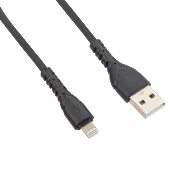 Фото - Кабель Proda PD-B47i Lightning Quick Charge 3А Black (PD-B47i-BK)