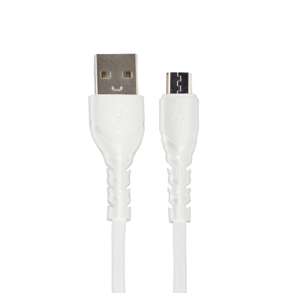 Фото - Кабель синхронізації даних Proda PD-B47m Micro USB Quick Charge 3А White (PD-B47m-WHT)