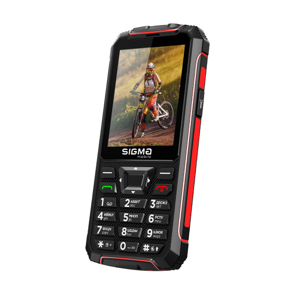 Фото - Мобильный телефон Sigma mobile X-treme PR68 Dual Sim Black/Red