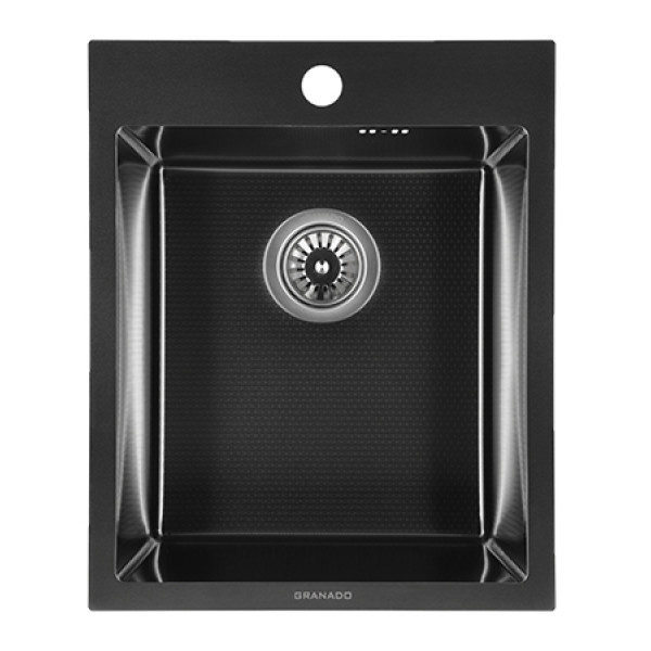 Фото - Мийка кухонна GRANADO Pravia S201 black honeycomb