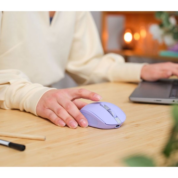 Фото - Миша бездротова Trust Ozaa Wireless Mouse Purple (25384)