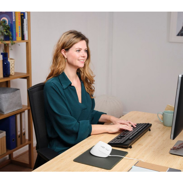 Фото - Миша дротова Trust Bayo II Ergonomic White (25397)