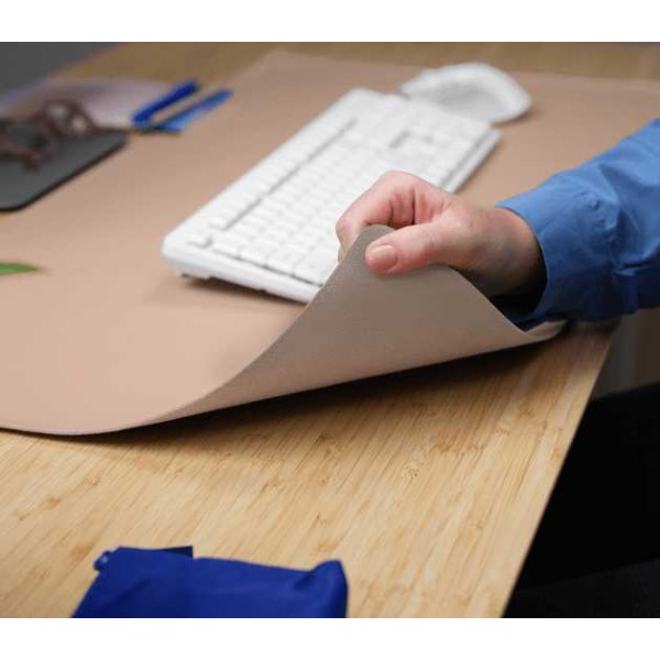 Фото - Коврик для мыши игровой Trust Benya XXL Desk Pad Beige (25713)