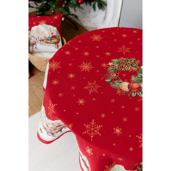 Фото - Скатертина кругла Прованс PRESENT D136 см (041829)