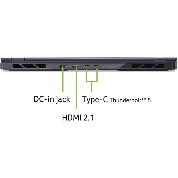 Фото - Ноутбук игровой Acer Predator Helios 18 PH18-73 (NH.QVXEU.003) Obsidian Black