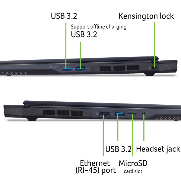 Фото - Ноутбук игровой Acer Predator Helios Neo 16 AI PHN16-73-99UG (NH.QX2EU.002) Abyssal Black